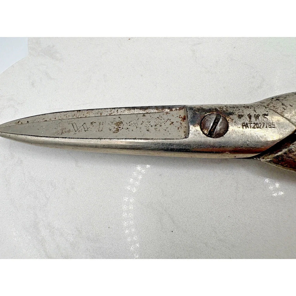 Vintage WISS Patented 1.K.S. USA kitchen Shears Scissors Cutlery 8''